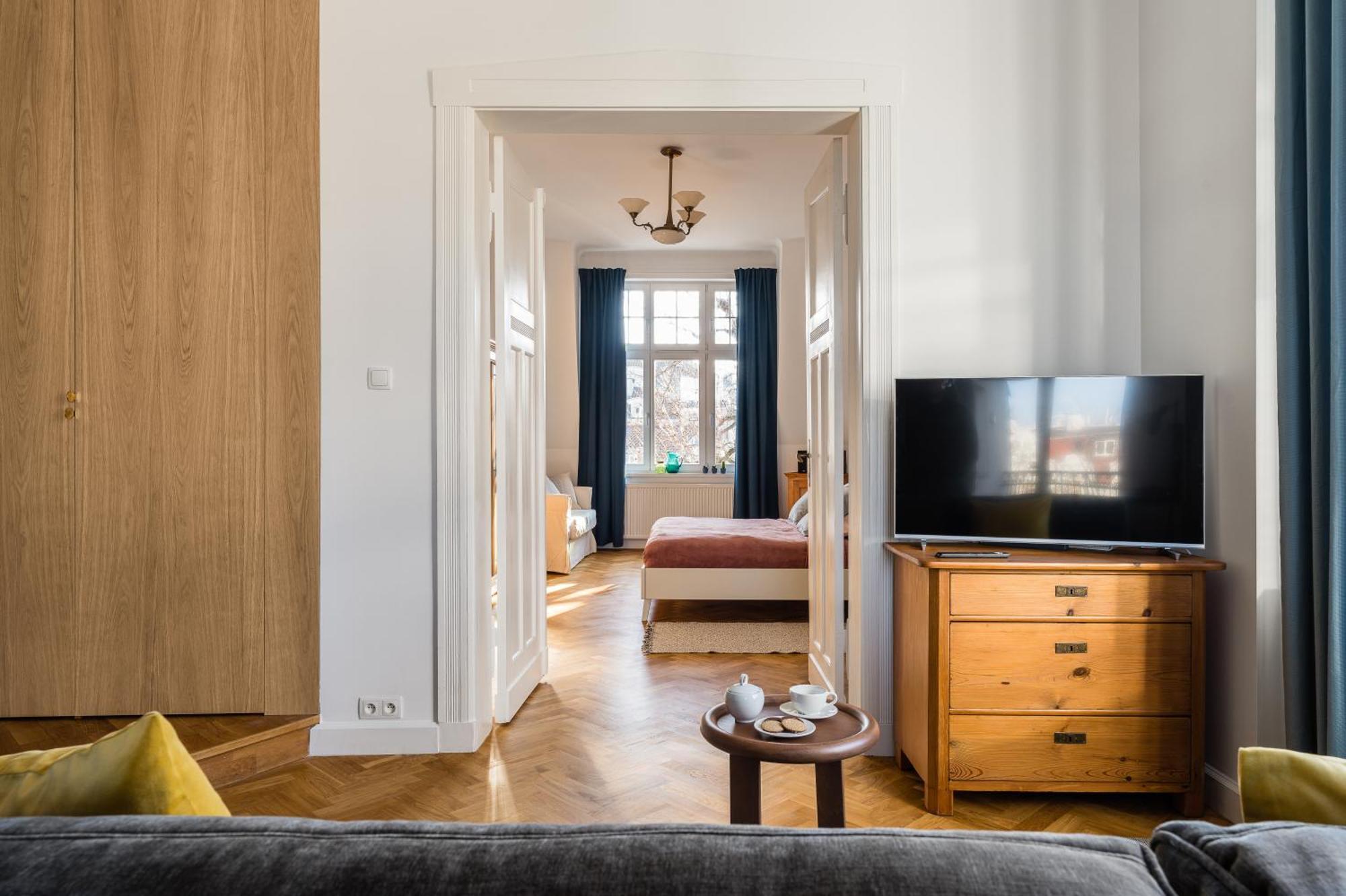 Sanhaus Apartments - Chopina 13 - Apartamenty W Centrum, 5 Minut Od Plazy I Deptaka Sopot Oda fotoğraf