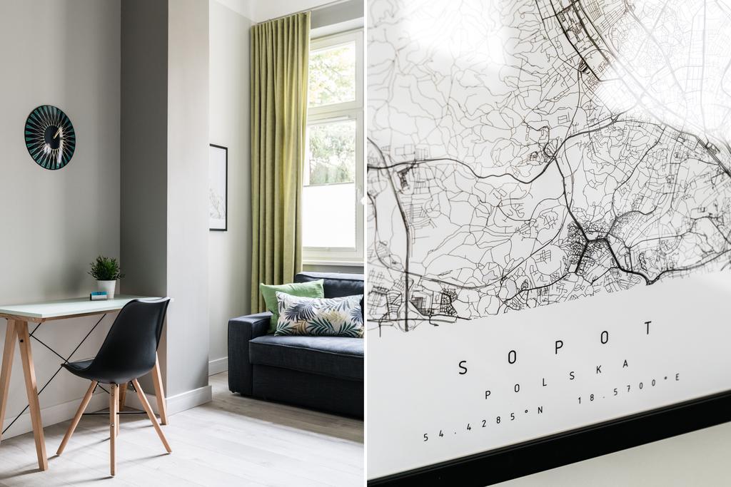 Sanhaus Apartments - Chopina 13 - Apartamenty W Centrum, 5 Minut Od Plazy I Deptaka Sopot Dış mekan fotoğraf